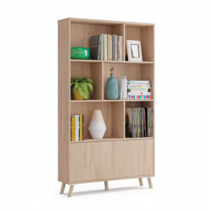 Knihovna / regál Harald - dub aurora  Knihovny 10032