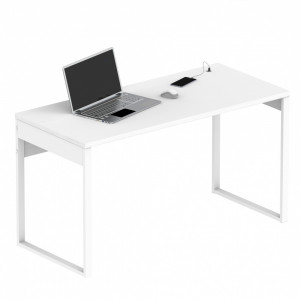 Bílý psací stůl Noxus Nielsen Pracovní a psací stoly 9091