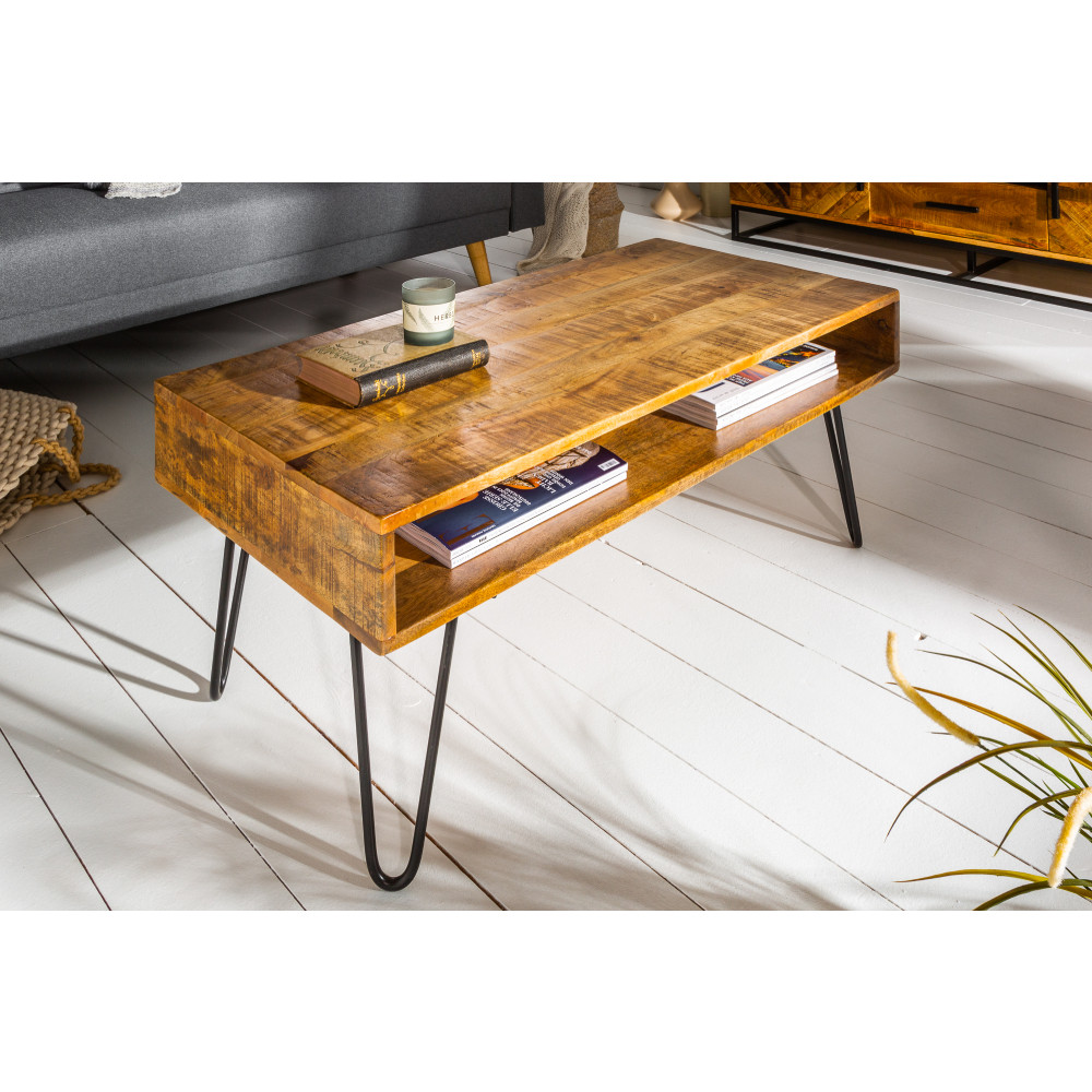 Konferenční stolek z mangového dřeva Camel V - VÝPRODEJ Scorpion Konferenční stolky 38947