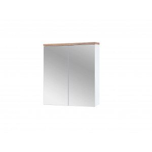 Závěsná skříňka se zrcadlem Bali 840 bílá 60 cm  Nástěnné skříňky BALI WHITE 840 FSC