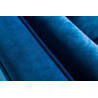 Sametová pohovka Velvet 220 cm modrá  Sedací soupravy 39844