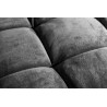 Sametová pohovka Velvet 220 cm šedá  Sedací soupravy 39846
