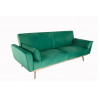 Retro rozkládací pohovka Bellezza 210 cm antik zelená  Sedací soupravy 39914