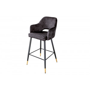 Barová židle Parise antracit – sada 2 kusů  Barová židle MH415140