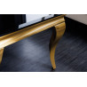 Konferenční stolek MODERN BAROCCO GOLD 100 CM černý  Konferenční stolky 42315