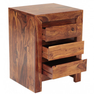 Dřevěný noční stolek z palisandru Ruby Ruby Noční stolky RBY224