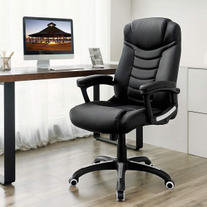Černá kancelářská židle Michelin IX  Kancelářské židle OBG65BK