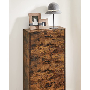 Hnědý botník VASAGLE s výklopnými dvířky LBC030X01  Botníky LBC030X01