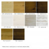 Lavice z masivní borovice Country XVII - výběr moření Corona Lavice MHLUD170