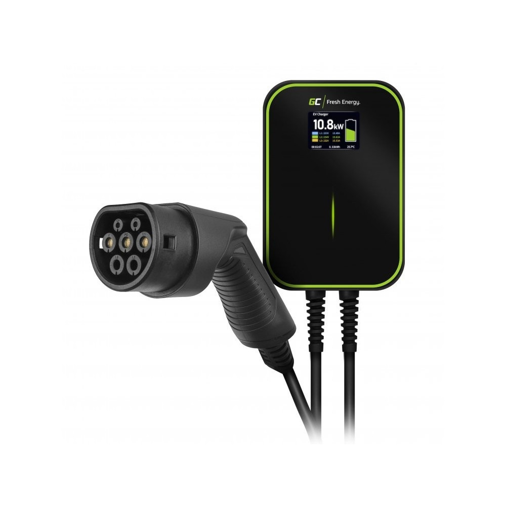 Green Cell Wallbox GC EV PowerBox 22kW nabíječka s Typ 2 kabel for charging electric cars and Plug-In hybrids  Příslušenství ...
