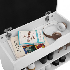 Botníková lavice VASAGLE - LHS20WT  Botníky LHS20WT