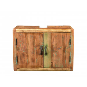 Skřínka pod umyvadlo Color II z mangového dřeva - VÝPRODEJ  Koupelnové skříňky MH2630