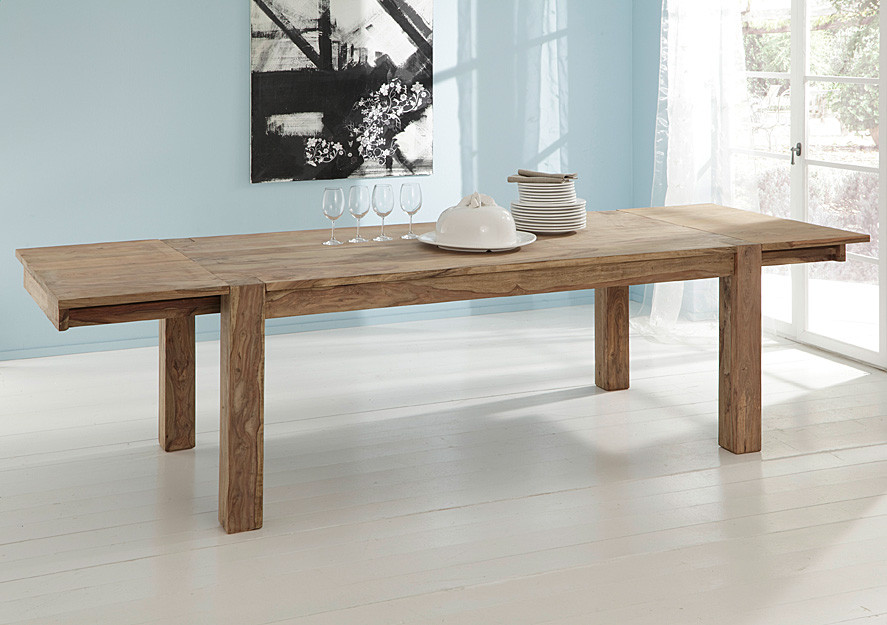 Dřevěný rozkládací jídelní stůl 200/300x100 Monrovia z palisandru Monrovia Kuchyň a jídelna MH65260