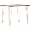 Designový jídelní stůl 100x100 Sunshine z mangového dřeva Sunshine - Jídelní stoly MH66029100
