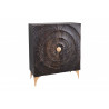 Designová vysoká komoda Black Golden Sunset 120cm Black Místnosti 41303