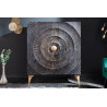 Designová vysoká komoda Black Golden Sunset 120cm Black Místnosti 41303