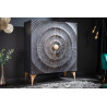 Designová vysoká komoda Black Golden Sunset 120cm Black Místnosti 41303