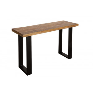 Konzolový stolek z mangového dřeva Iron craft 115 cm
