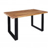 Jídelní stůl z palisandru 140x80 Iron craft Iron Craft Jídelní stoly 39867