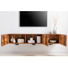 Designový závěsný TV stolek 160 cm Scorpion mango Scorpion TV stolky a komody 43238