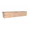 Designový závěsný TV stolek 160 cm Scorpion mango Scorpion TV stolky a komody 43238