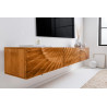 Designový závěsný TV stolek 160 cm Scorpion mango Scorpion TV stolky a komody 43238