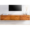 Designový závěsný TV stolek 160 cm Scorpion mango Scorpion TV stolky a komody 43238