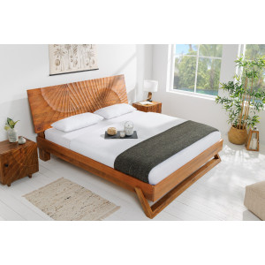 Masivní postel z mangového dřeva 180x200 Scorpion Scorpion Postele 41191