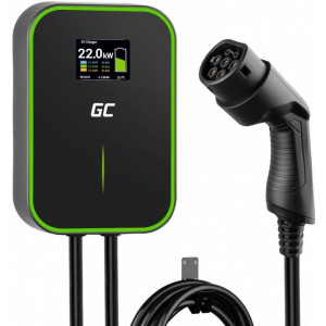 Green Cell Wallbox GC EV PowerBox 22kW nabíječka - ZÁNOVNÍ  Nabíjecí stanice pro elektromobily GC EV PowerBox