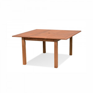 Dřevěný jídelní stůl rozkládací masiv teak - VÝPRODEJ  Jídelní stoly PUK-001