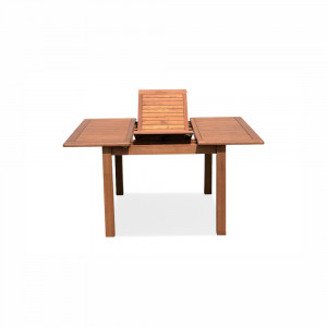 Dřevěný jídelní stůl rozkládací masiv teak - VÝPRODEJ  Jídelní stoly PUK-001