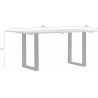 Jídelní stůl z palisandru Chicago 160 cm  Jídelní stoly MH64093-160