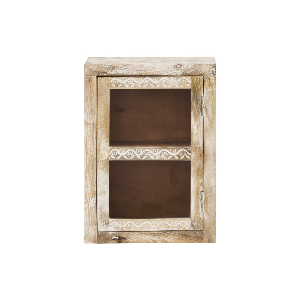 Nástěnná skříňka z mangového dřeva Sicilia - VÝPRODEJ Sicilia Nástěnné skříňky MH713W