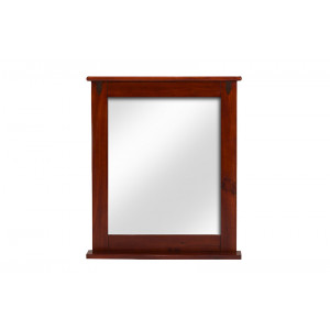 Koupelnové zrcadlo Catalina hnědé - VÝPRODEJ  Zrcadla MH1361