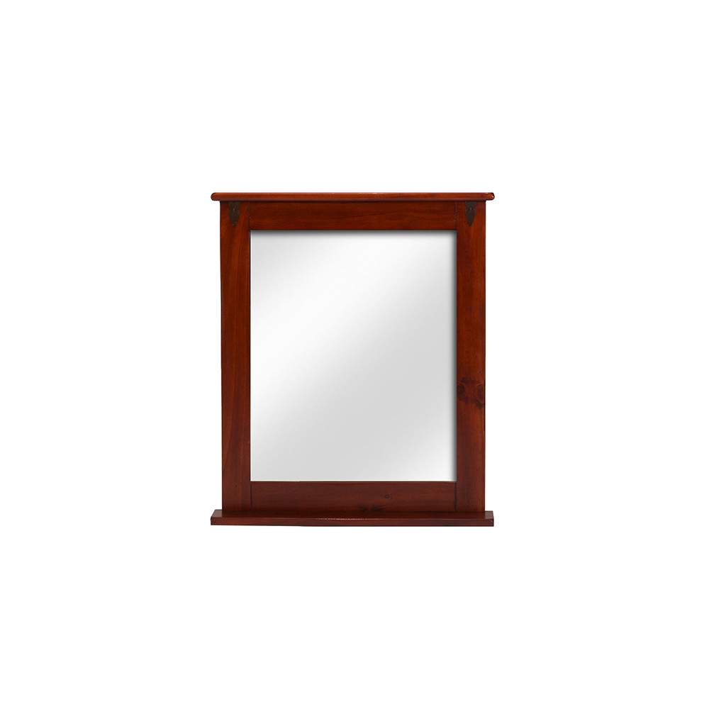 Koupelnové zrcadlo Catalina hnědé - VÝPRODEJ  Zrcadla MH1361