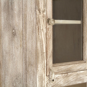 Dřevěná koupelnová skřínka Patina mangové dřevo - VÝPRODEJ  Koupelnové skříňky MH1141X