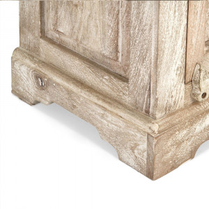 Dřevěná koupelnová skřínka Patina mangové dřevo - VÝPRODEJ  Koupelnové skříňky MH1141X