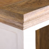 Skříňka do koupelny Agni 40x130x35 z masivu mango - VÝPRODEJ  Koupelnové skříňky MHMLW-03