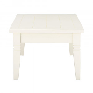 Bílý konferenční stolek Catalina borovice - VÝPRODEJ  Konferenční stolky MH1387WX
