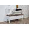 Dřevěná lavice Corona Scandi XIV 120cm bez područek Corona Lavice MHSIL14-SCANDI