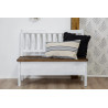 Dřevěná lavice Corona Scandi XIV 120cm bez područek Corona Lavice MHSIL14-SCANDI