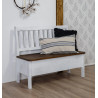 Dřevěná lavice Corona Scandi XIV 120cm bez područek Corona Lavice MHSIL14-SCANDI