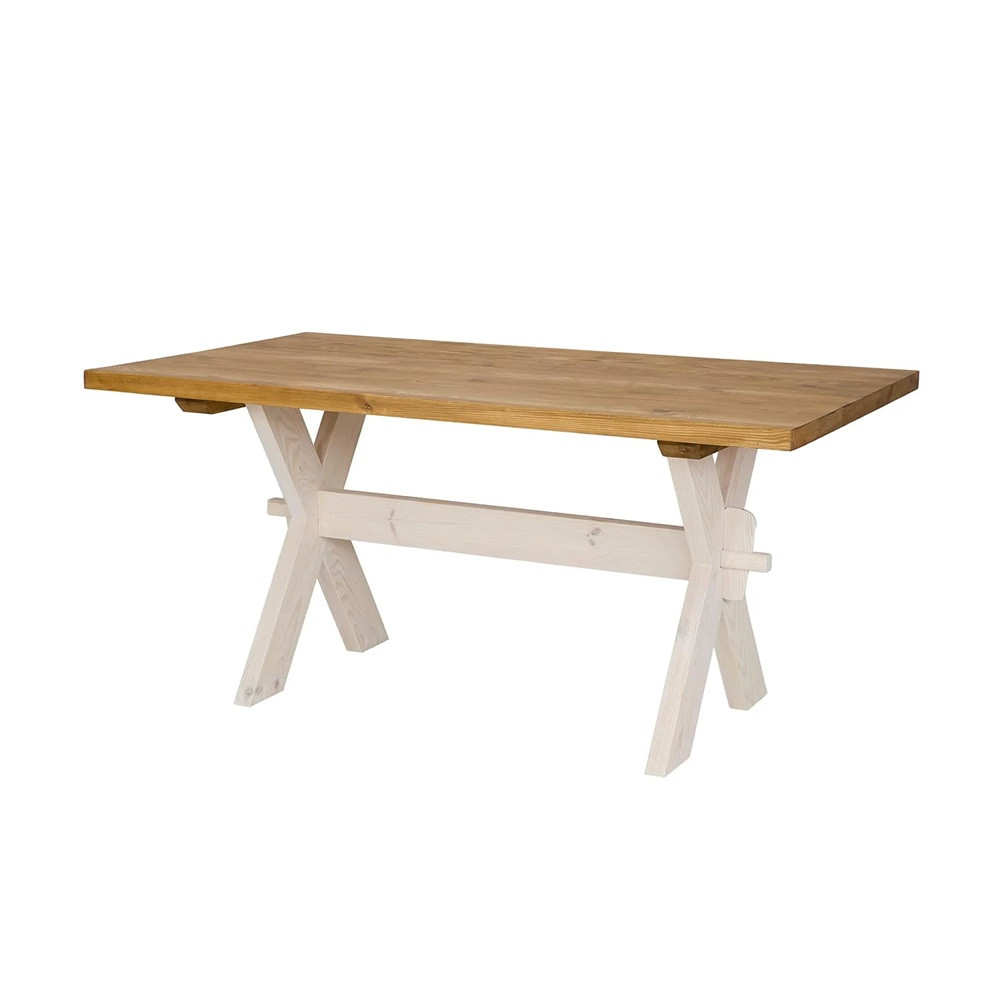 Dřevěný stůl z masivu Corona Stell - výběr moření Corona Jídelní stoly MHMES160S