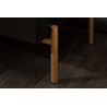 Dřevěná designová komoda Black Mandala mango Black Komody 41105