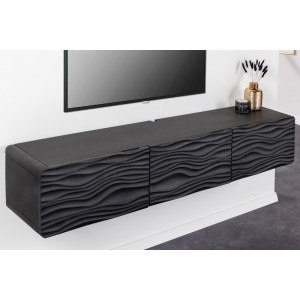 Luxusní tv stolek Black lagoon mango 160cm Black Komody a šatní skříně 43477