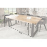 Designový jídelní stůl z masivu Iron Craft Mango 200cm 45mm  Jídelní stoly 38660