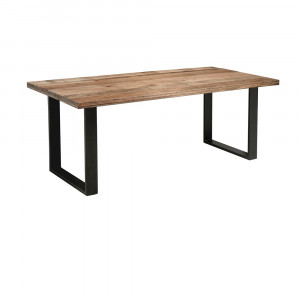 Designový jídelní stůl z masivu Iron Craft Mango 160cm 45mm  Jídelní stoly 38656
