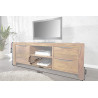 TV stolek Makassar Lagos 135 cm masiv Sheesham Makassar TV stolky a komody 22684
