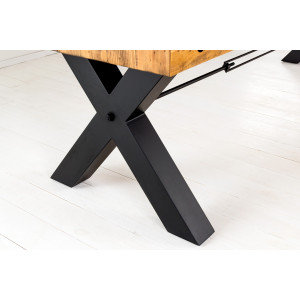 Jídelní stůl Thor X Vintage Brown 300 cm masiv borovice 8cm tloušťka desky  Jídelní stoly 43380