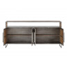 Komoda palisandr United 185 cm v industriálním stylu - VÝPRODEJ  Komody MH01495W0